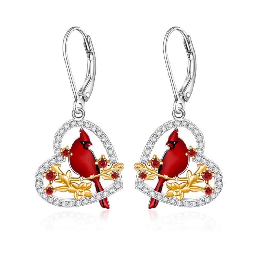 Diamond Cardinal Angel Earrings ** LIMITED REMAINING**